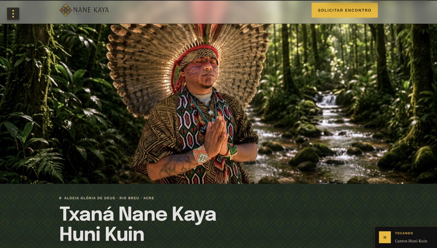 Txaná Huni Kuin — imagem do projeto